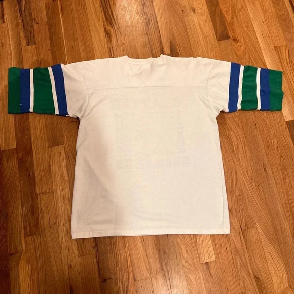 VINTAGE | 1970’s Seahawks | Jersey Style Men’s Shirt | Size XL - Picture 5 of 9